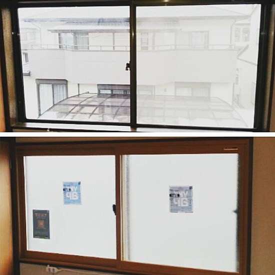 内窓取付工事-YKK APプラマードU複層ガラス仕様(宇都宮市Ｗ様邸)｜内窓･二重サッシ