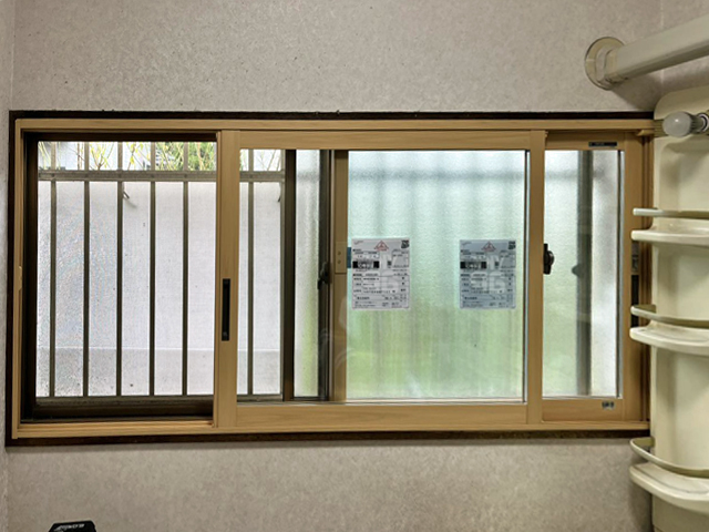 窓の断熱・内窓設置工事| 栃木県宇都宮市I様(2025.09.08)YKKapかんたんウチリモ 断熱Low-eガラス仕様