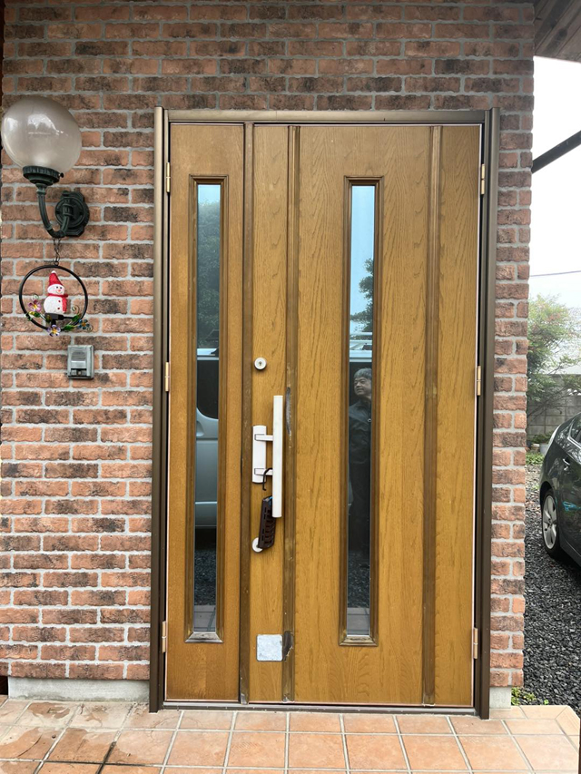 玄関ドア交換工事｜YKKapドアリモ玄関ドア｜宇都宮市K様(2025.11.10)